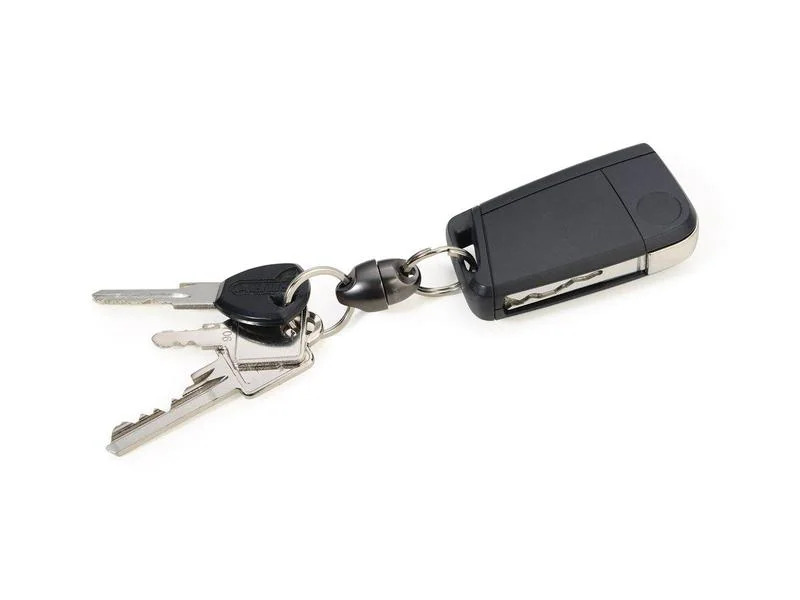 Troika Schlüsselanhänger Plus&amp;Minus gun Schwarz, Silber