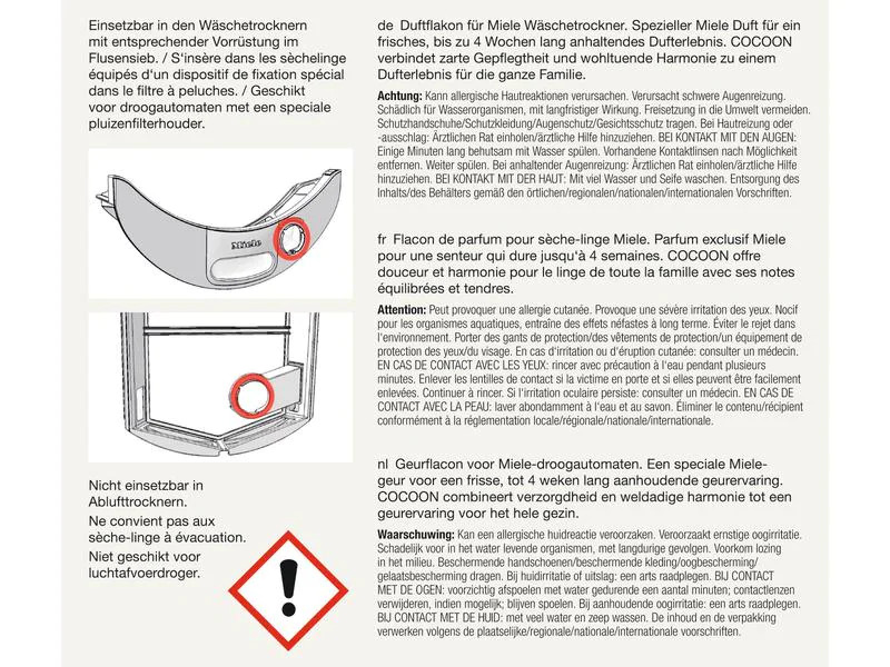 Miele Duftflacon Cocoon 1 Stück