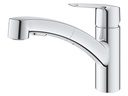 GROHE Küchenarmatur Start 1/2″, Chrom, herausziehbar