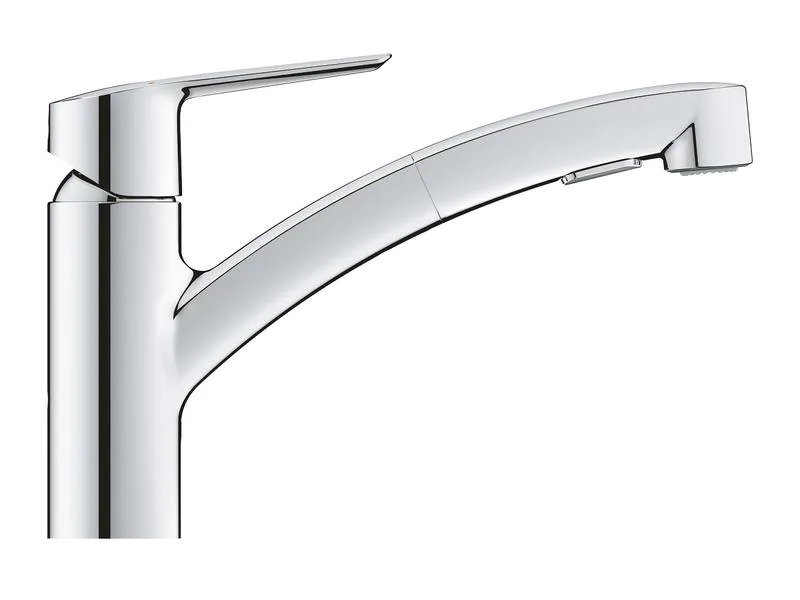 GROHE Küchenarmatur Start 1/2″, Chrom, herausziehbar