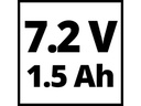 Einhell Akku-Gras-/Strauchschere GE-CG 7.2 Li Kit