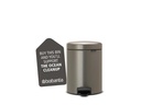 Brabantia Kosmetikeimer NewIcon 5 l, Platinum