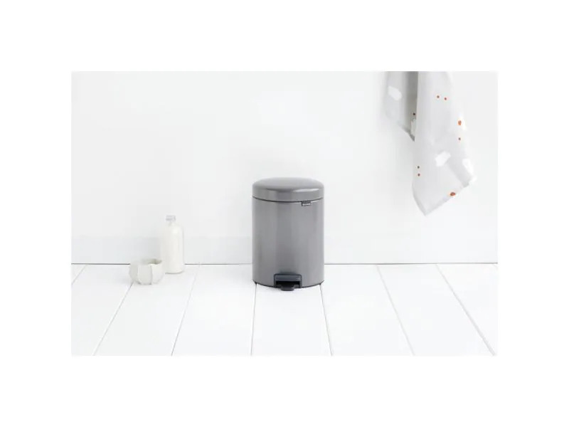 Brabantia Kosmetikeimer NewIcon 5 l, Platinum