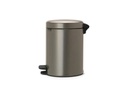 Brabantia Kosmetikeimer NewIcon 5 l, Platinum