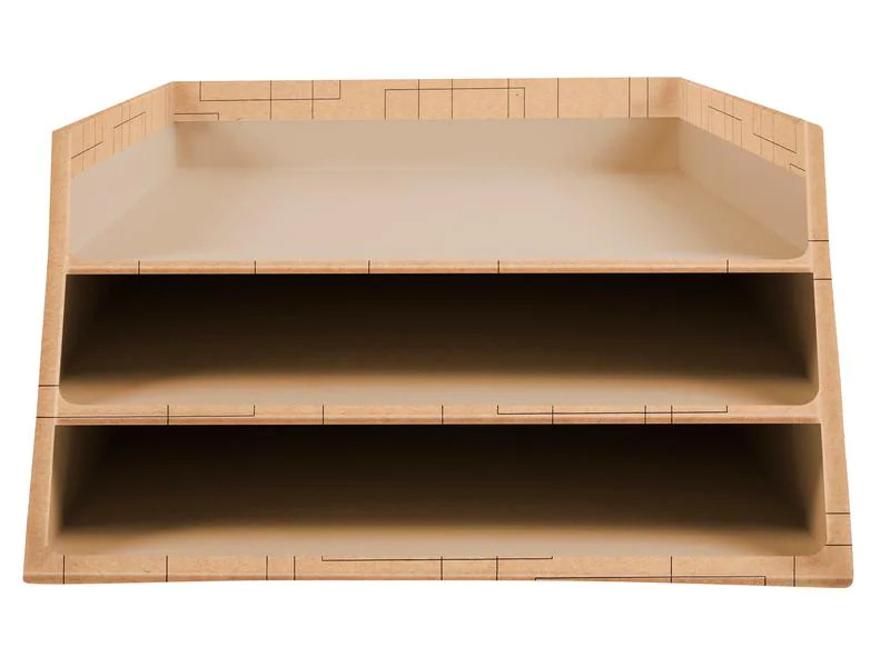 Exacompta Ablagekorb Eterneco A4 Braun