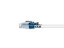 Wirewin Patchkabel Securelock Cat 6A, S/FTP, 2 m, Grau