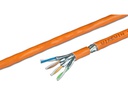 Wirewin Verlegekabel S/FTP, 1km, orange Cat.7, AWG23, 1000MHz