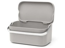 Brabantia Komposteimer Sink side Caddy 1.8 l, Grau