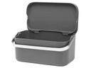 Brabantia Komposteimer Sink side Cady 1.8 l, Dunkelgrau