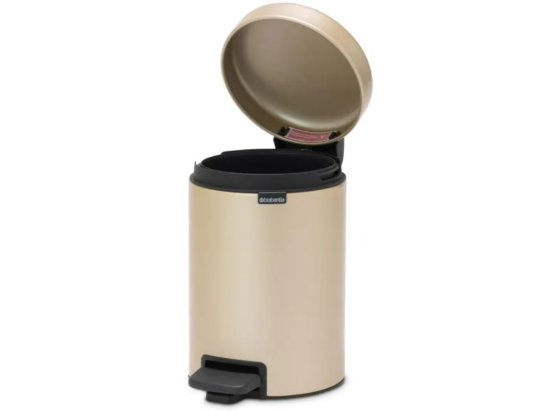 Brabantia Kosmetikeimer NewIcon 3 l, Champagner