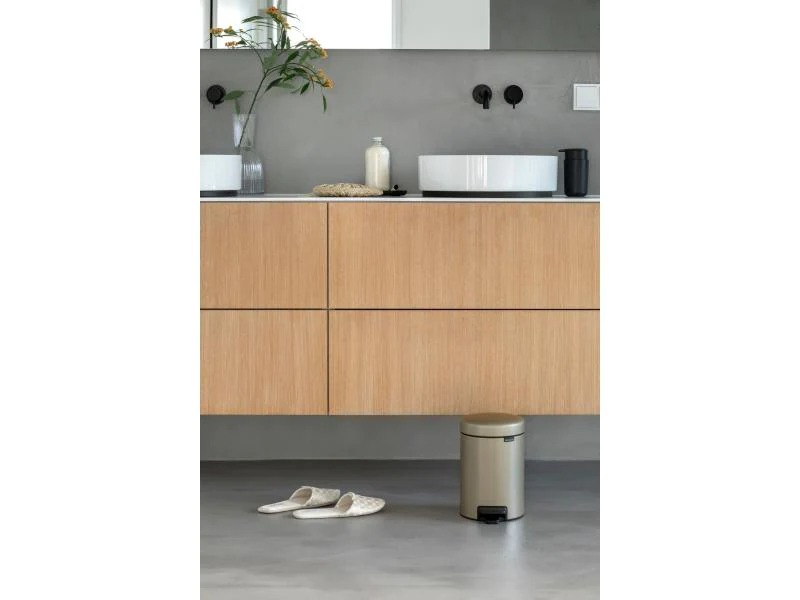 Brabantia Kosmetikeimer NewIcon 3 l, Champagner