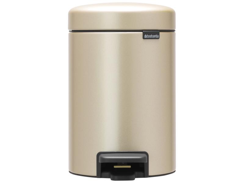 Brabantia Kosmetikeimer NewIcon 3 l, Champagner