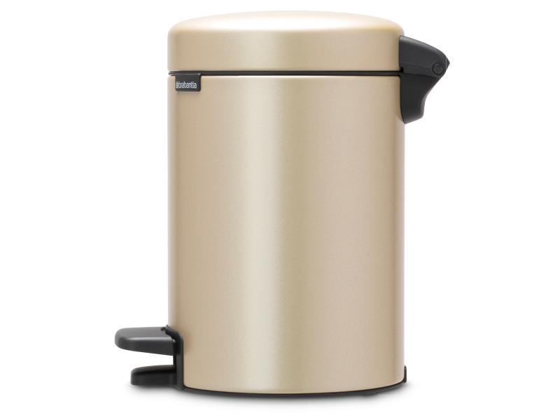 Brabantia Kosmetikeimer NewIcon 3 l, Champagner