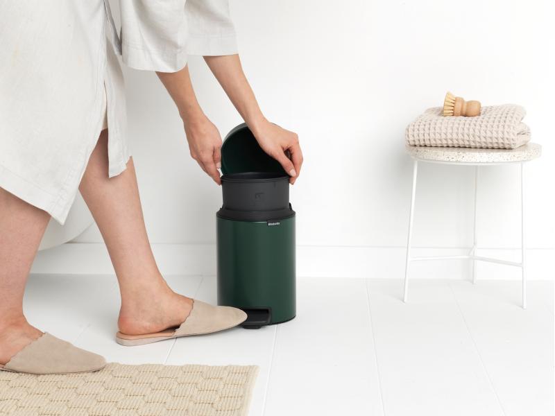 Brabantia Kosmetikeimer NewIcon 3 l, Grün