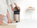 Brabantia Kosmetikeimer NewIcon 5 l, Champagner