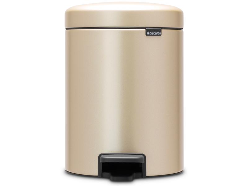 Brabantia Kosmetikeimer NewIcon 5 l, Champagner