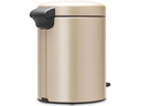 Brabantia Kosmetikeimer NewIcon 5 l, Champagner