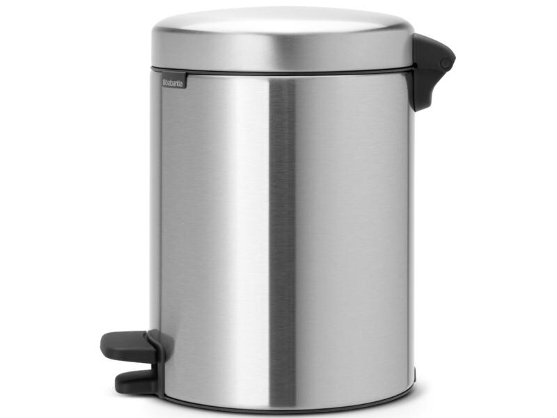 Brabantia Kosmetikeimer NewIcon 5 l, Matt Steel