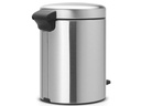 Brabantia Kosmetikeimer NewIcon 5 l, Matt Steel