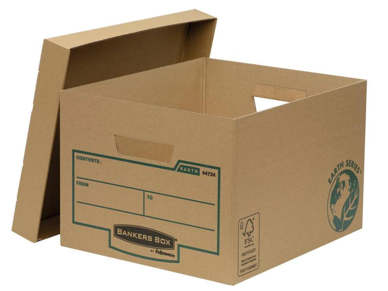 Fellowes Archivschachtel R-Kive EarthSeries Budget Box Braun