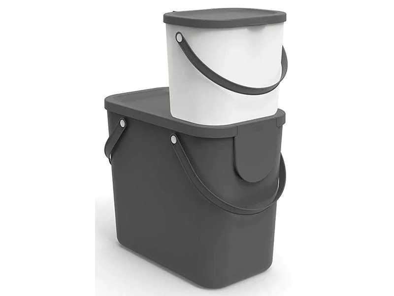 Rotho Recyclingeimer  Albula 6 l, Anthrazit