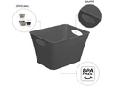 Rotho Aufbewahrungsbox Living Box 24 l, Anthrazit