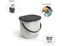 Rotho Recyclingeimer  Albula 6 l, Weiss