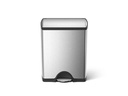 Simplehuman Recyclingeimer  CW1830 46 Liter, Silber