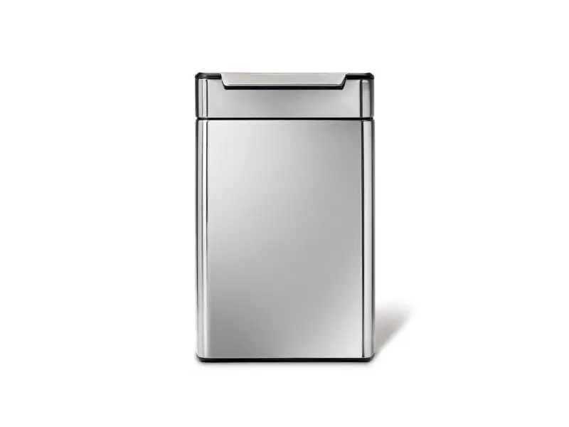 Simplehuman Recyclingeimer  CW2018 48 Liter, Silber