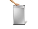 Simplehuman Recyclingeimer  CW2018 48 Liter, Silber