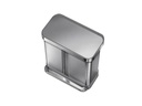Simplehuman Recyclingeimer  CW2025 58 Liter, Silber