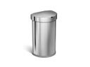 Simplehuman Sensorabfalleimer 45 Liter, Silber
