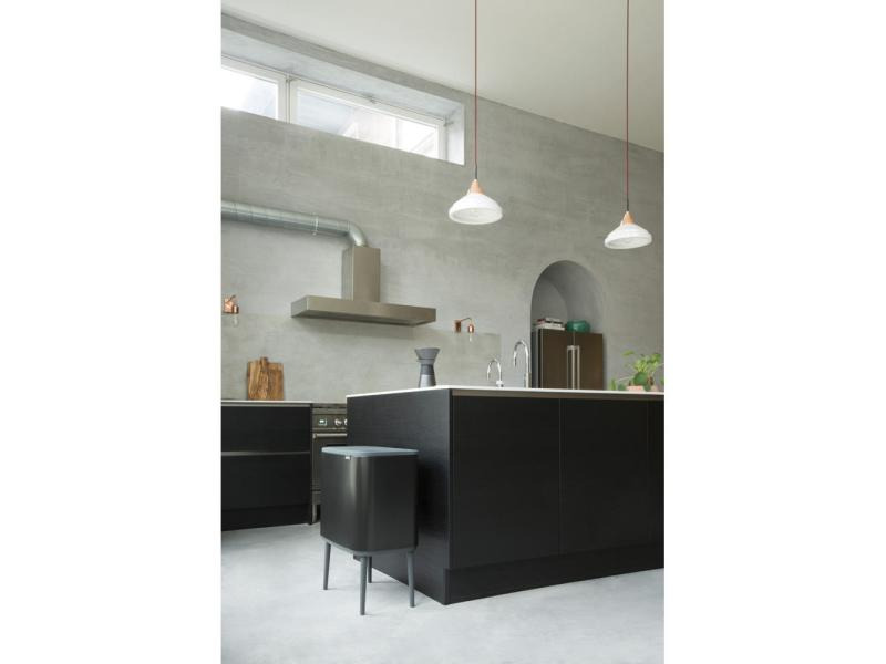 Brabantia Recyclingeimer  Bo Touch Bin  36 l, Schwarz