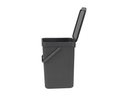 Brabantia Recyclingeimer  Sort &amp; Go 12 l, Grau