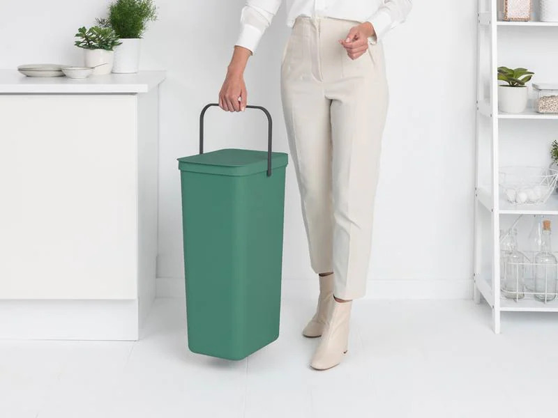 Brabantia Recyclingeimer  Sort &amp; Go 40 l, Grün