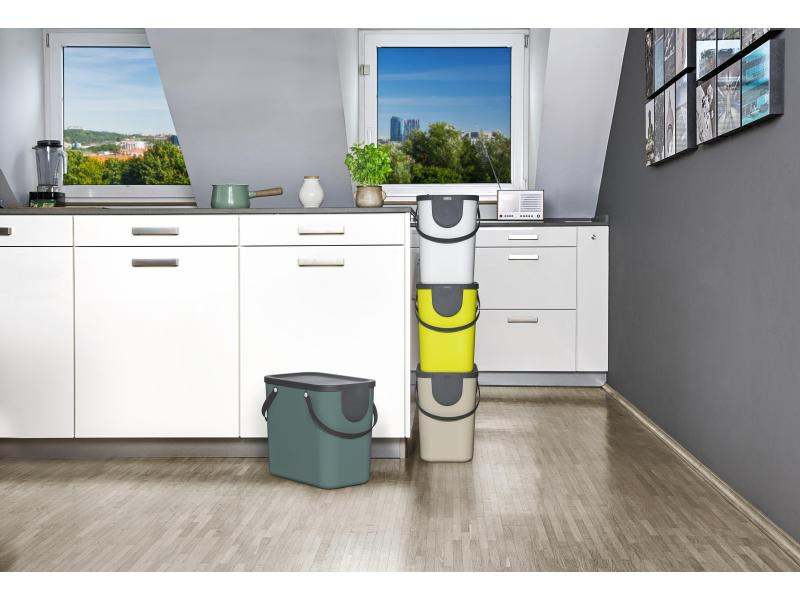Rotho Recyclingeimer  Albula 25 l, Anthrazit