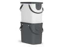 Rotho Recyclingeimer  Albula 25 l, Weiss
