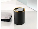 Kleine Wolke Swingeimer Clap 5 l, Schwarz/Gold
