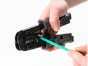 Delock Crimpzange mit Abisolierer und Netzwerktester