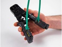 Delock Crimpzange mit Abisolierer und Netzwerktester