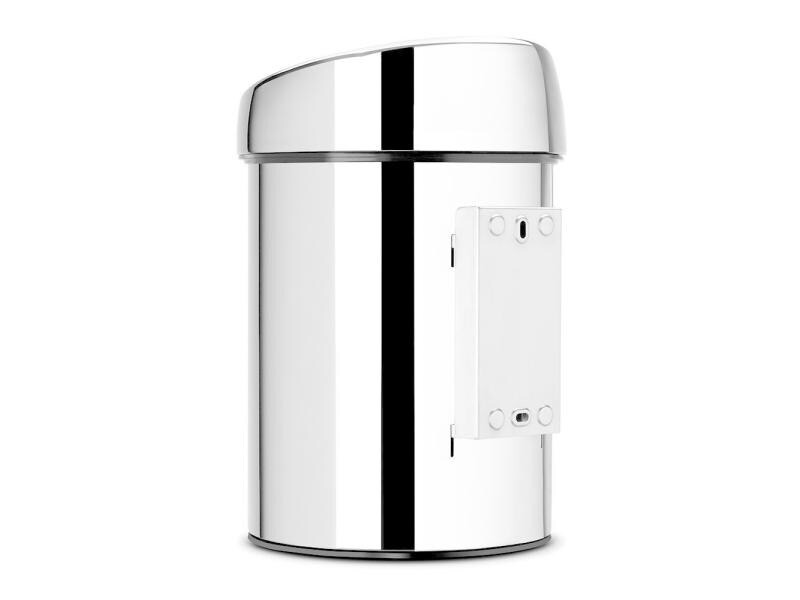 Brabantia Toucheimer Touch Bin 3 l, Brilliant Steel