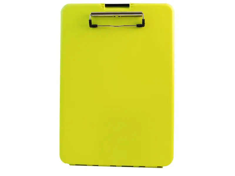 Läufer Dokumentenhalter Slim Mate Safety Gelb, 1 Stück