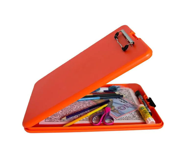 Läufer Dokumentenhalter Slim Mate Safety Orange, 1 Stück