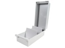 Biella Karteibox A6 1200 Karten, Grau