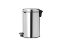 Brabantia Treteimer NewIcon 12 l, Brilliant Steel