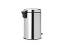 Brabantia Treteimer NewIcon 12 l, Brilliant Steel