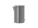 Brabantia Treteimer NewIcon 12 l, Matt Black