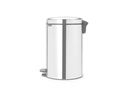 Brabantia Treteimer NewIcon 20 l, Brilliant Steel
