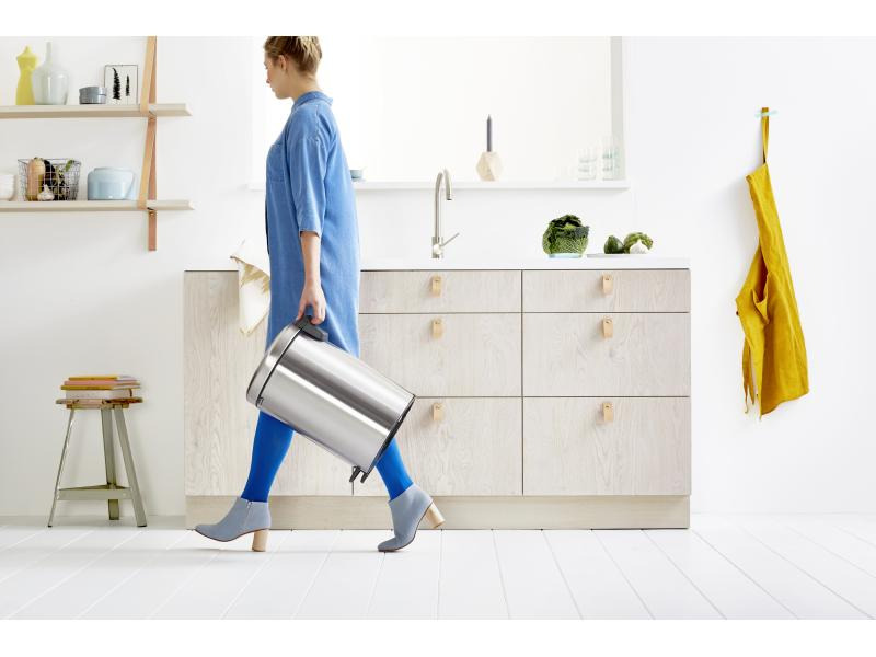 Brabantia Treteimer NewIcon 20 l, Matt Steel