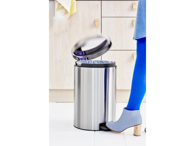 Brabantia Treteimer NewIcon 20 l, Matt Steel